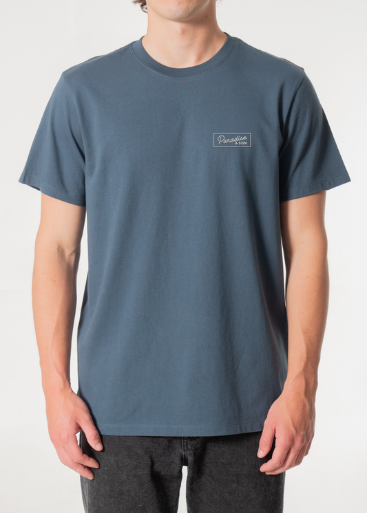OG Logo Premium Tee - Baltic Blue